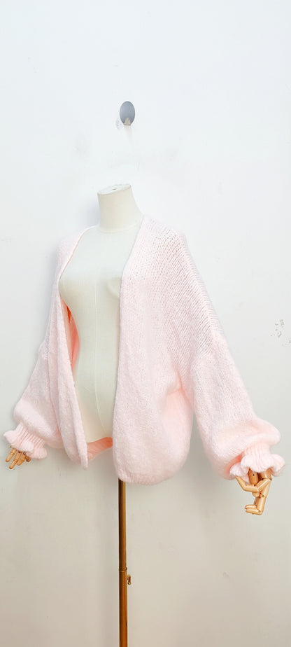 Soft pink knit
