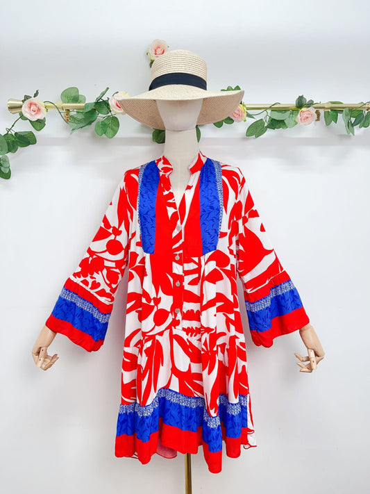 Red Sun dress