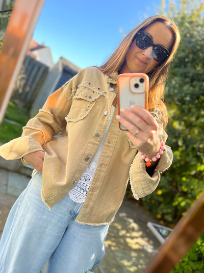 Taffy Studded Shirt