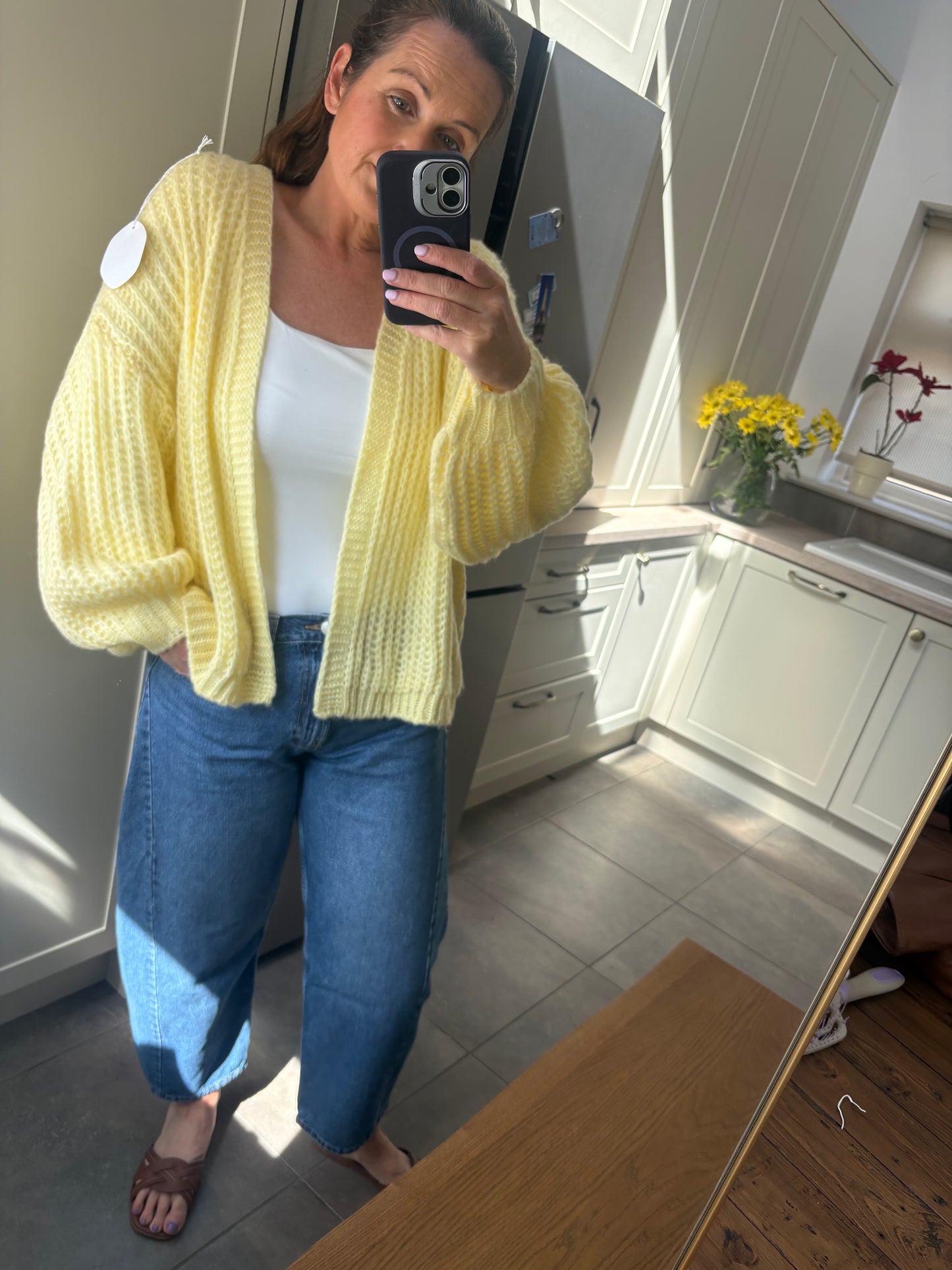 Lemon Open Knit