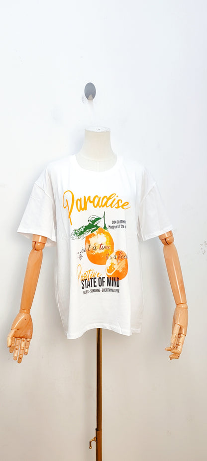 Paradise Orange T Shirt