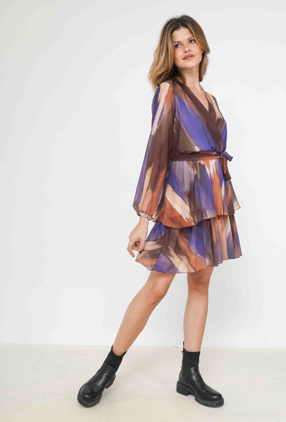 Purple Blended Dress