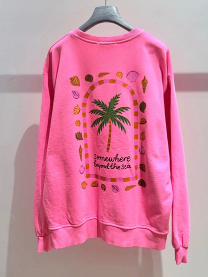 Beyond the Sea sweater - Pink