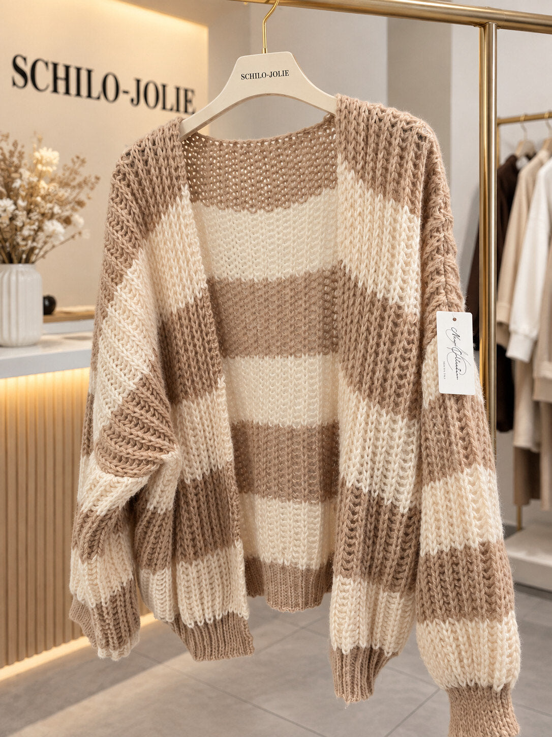 Caramel chunky knit
