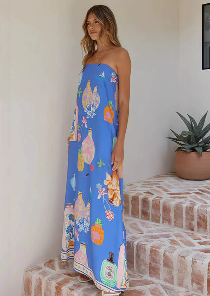 Vibrant Blue dress