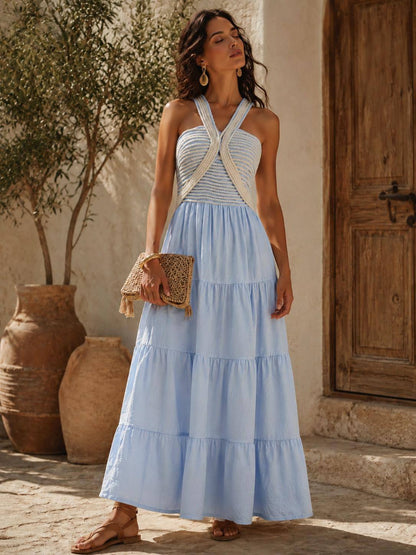 Blue dreamy maxi