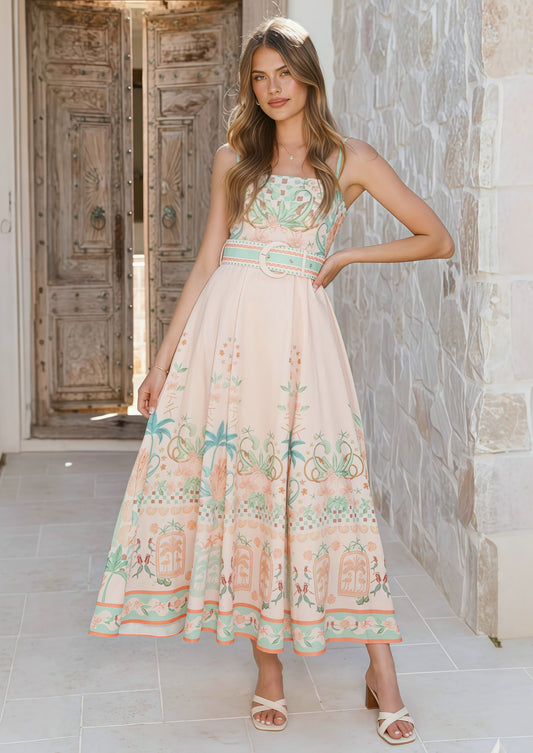Pastel Pink Sun Dress
