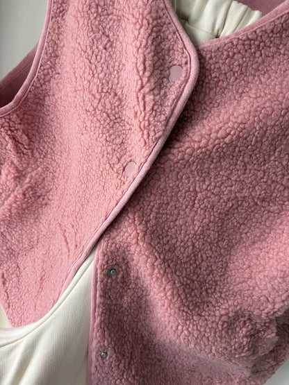 Sleeveless vest - Dusky pink
