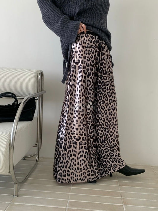Leopard Print - Silver